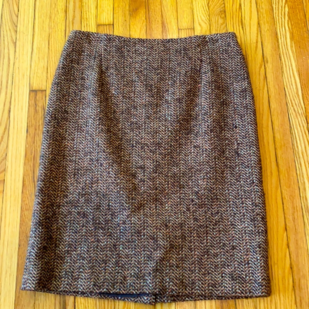 Pendleton petite wool skirt